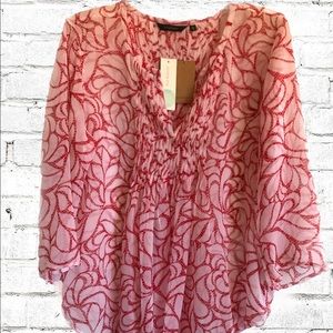 Beautiful Floral Summer Blouse by Paradigma